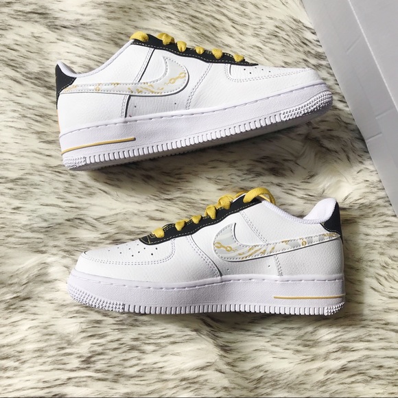 air force 1 zebra swoosh